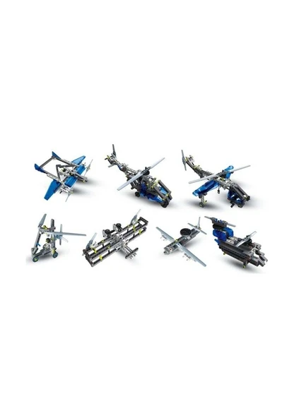 Clementoni Mekanik Laboratuvarı Uçaklar ve Helikopterler 75028 Lisanslı Ürün - 4