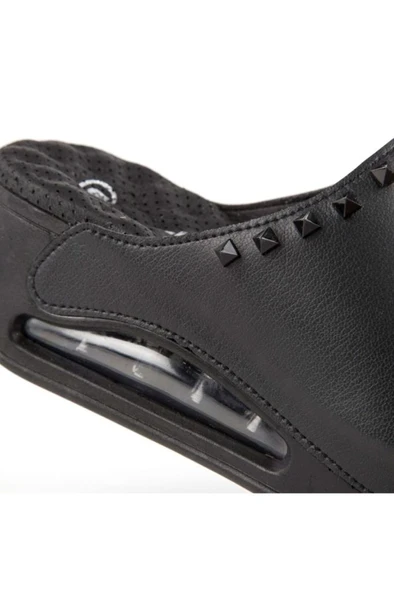 Muya Gema 31211-001 Air Max Anatomik Taban Kadın Terlik Siyah 36-40 - Resim 4