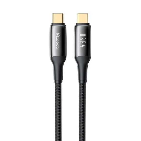 Mcdodo CA-2990 240W 4.0 TypeC TypeC Şarj Kablosu Siyah 1.2M - 3