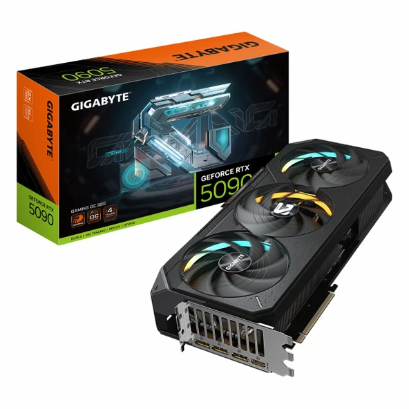 Gigabyte Gaming GeForce RTX 5090 OC 32GB GDDR7 512Bit HDMI/DP Ekran Kartı - 1