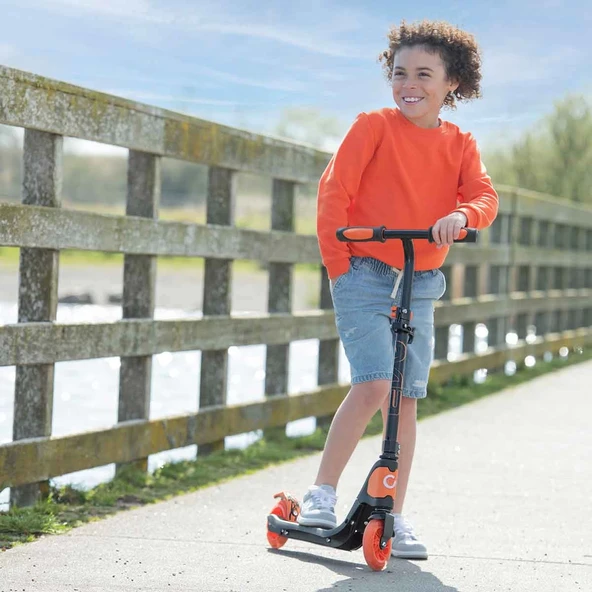 Evo 2 Tekerlekli Hafif Hız Scooter Turuncu - 6