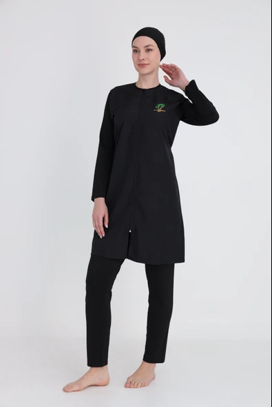 Battal Beden Bayan Tesettür Mayo - 3