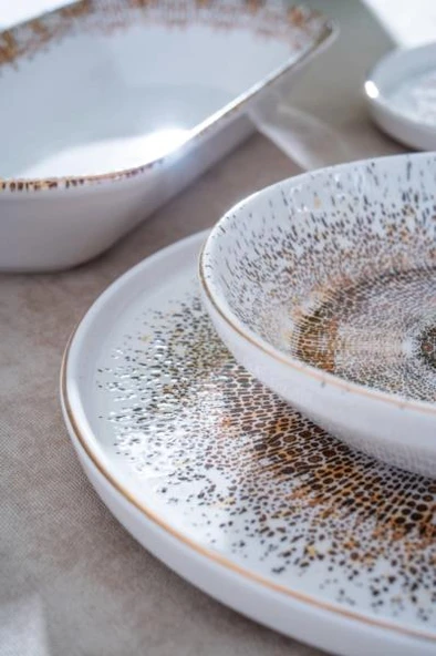 Acar Sofiya 27 Parça 6 Kişilik Yemek Takımı SR-07800 - 4