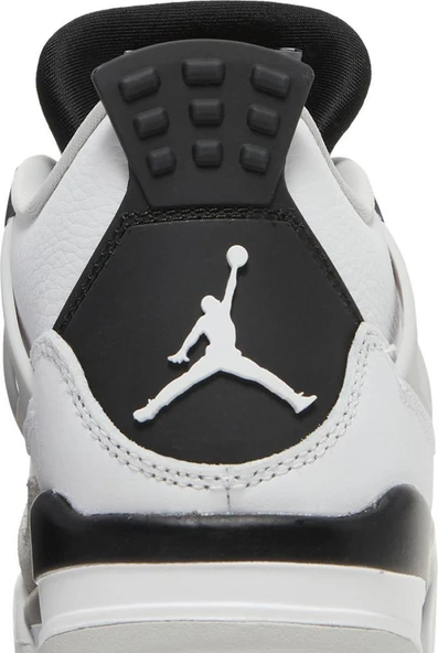 Nike Air Jordan Retro 4 Military Black Erkek Spor Ayakkabı - 7
