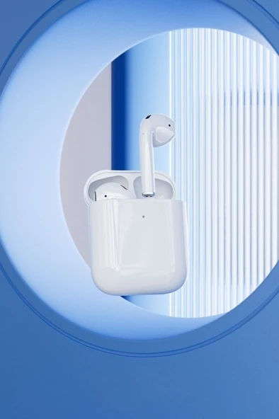 PDAteknoloji PD-BT114 OT 2.Nesil Bluetooth Kulaklık V5.3 - Beyaz - Resim 4