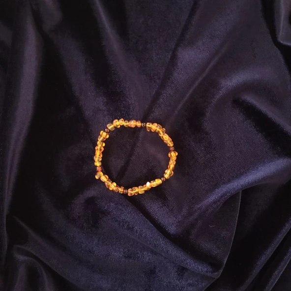 Kehribar Bileklik Karışık Kesim Bebek Genç - 2