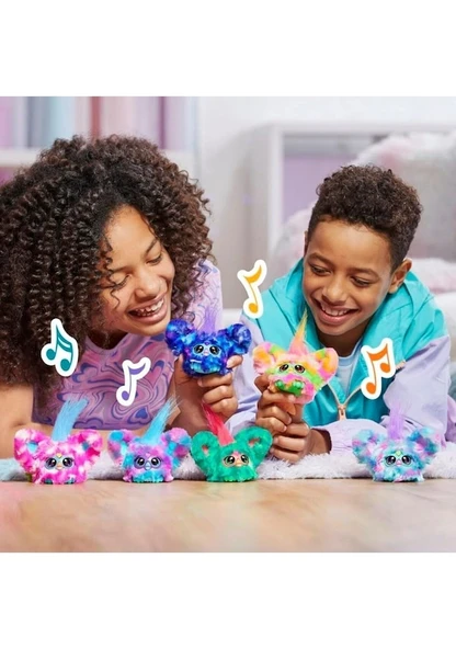 Furby Furblets Ree-Mix Mini Friend F9703 G1401 Lisanslı Ürün - Resim 5