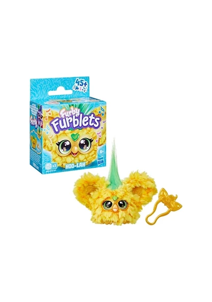 Furby Furblets Hoo-Lah Mini Friend F9703 G1612 Lisanslı Ürün - Resim 7