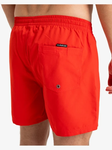 Quiksilver Everyday Solid Volley 15" Erkek Yüzücü Mayo EQYJV04120 Kırmızı - 6