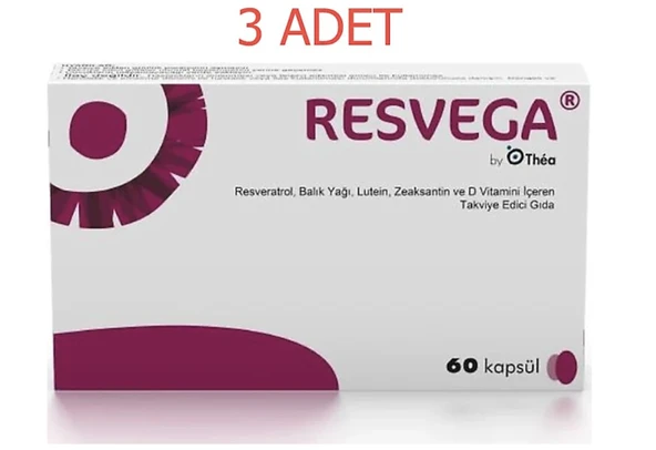 Resvega Multivitamin 3 x 60 Kapsül