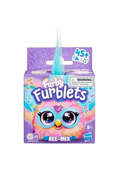 Furby Furblets Ree-Mix Mini Friend F9703 G1401 Lisanslı Ürün - Resim 3