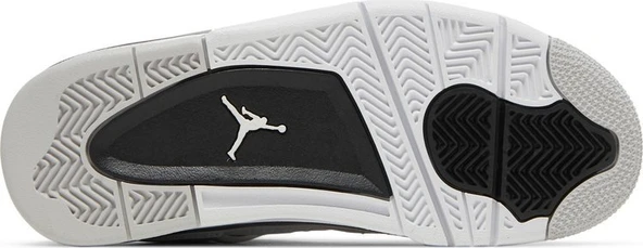 Nike Air Jordan Retro 4 Military Black Erkek Spor Ayakkabı - 4