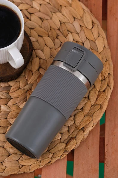 Penguen Termos Mug 400 ml Filtre Kapak Paslanmaz Çelik - 2