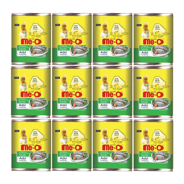 Me-O Sardalyalı Karides Soslu Kedi Konservesi 400 Gr*12ADET ürün görseli