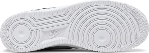 Nike Air Force 1 07 LV8 Siyah/Duman Grisi/Beyaz Erkek Spor Ayakkabı - 4
