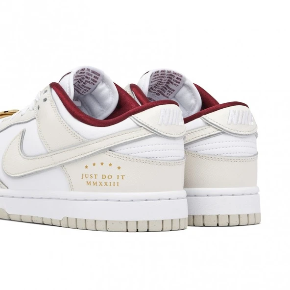 Nike Dunk Low Just Do It White Sail Spor Ayakkabı - Resim 6