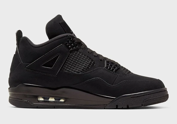 Nike Air Jordan Retro 4 Black Cat Spor Ayakkabı