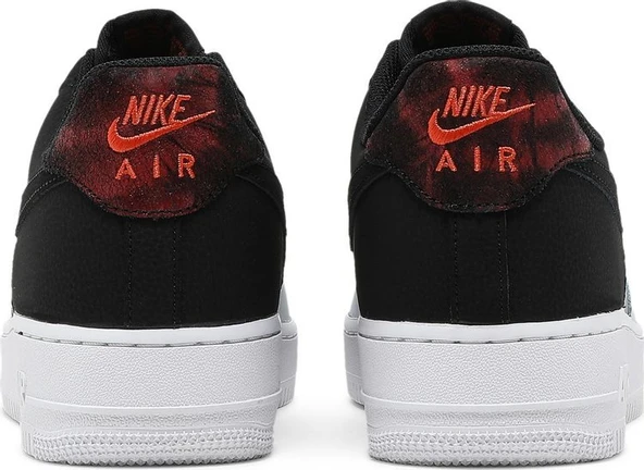 Nike Air Force 1 07 LV8 Siyah/Duman Grisi/Beyaz Erkek Spor Ayakkabı - 6