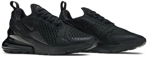 Nike Air Max 270 Triple Black Spor Ayakkabı - Resim 8