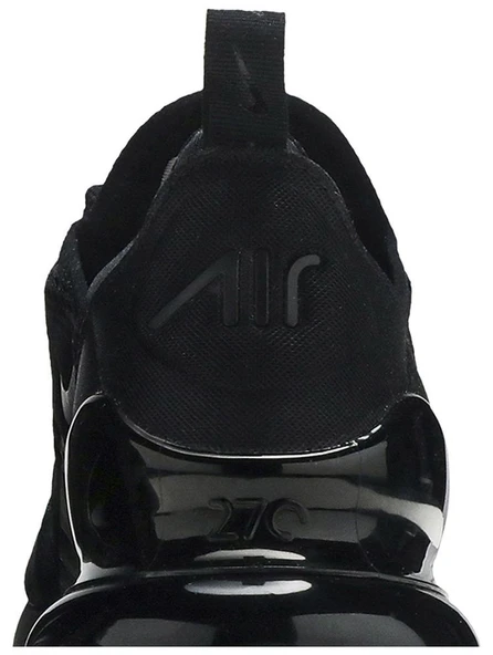 Nike Air Max 270 Triple Black Spor Ayakkabı - Resim 7