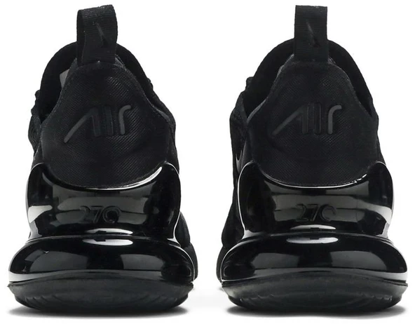 Nike Air Max 270 Triple Black Spor Ayakkabı - Resim 6