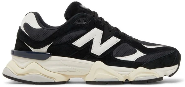 New Balance 9060 Black and White Spor Ayakkabı
