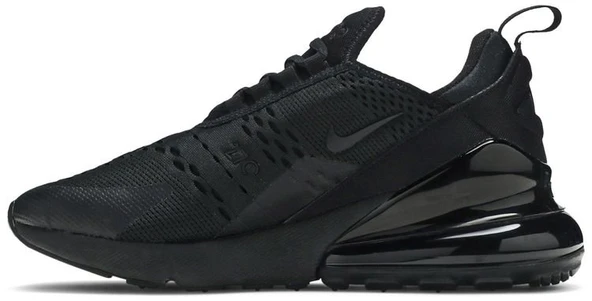 Nike Air Max 270 Triple Black Spor Ayakkabı - Resim 3