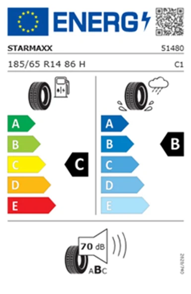 Starmaxx 185/65 R14 86H Novaro ST532 Oto Yaz Lastiği (Üretim Yılı:2025) - Resim 2