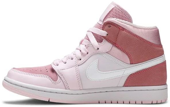 Nike Air Jordan 1 Mid Digital Pink Spor Ayakkabı - 3