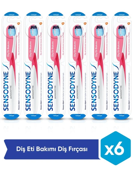 Sensodyne Diş Eti Bakımı 6'lı Diş Fırçası