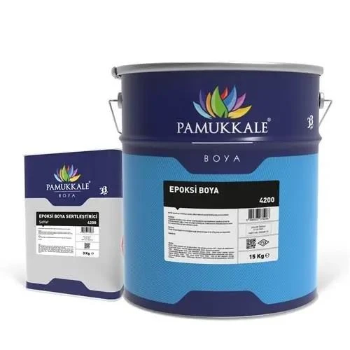 Pamukkale 4200 Epoksi Boya 18 Kg Ral 5012 Lichtblau Mavi