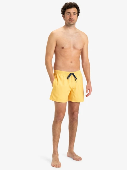 Quiksilver Everyday Solid Volley 15" Erkek Yüzücü Mayo EQYJV04120 Sarı - 4