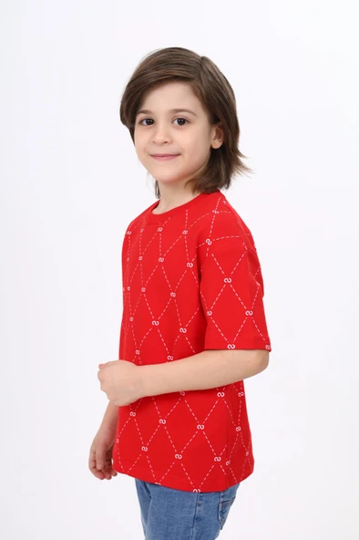Toontoy Unisex Çocuk Baskılı Tişört - 11