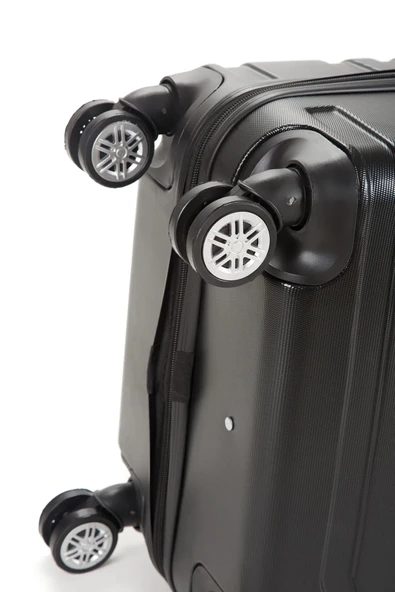 Fossil Unisex Büyük Boy Valiz Siyah 123X - Resim 8