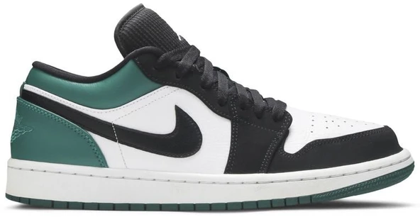 Nike Air Jordan 1 Low Black Mystic Green Spor Ayakkabı