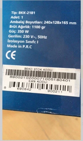 BEKO BKK2181 YUMURTA PİŞİRME MEKİNESİ - 2