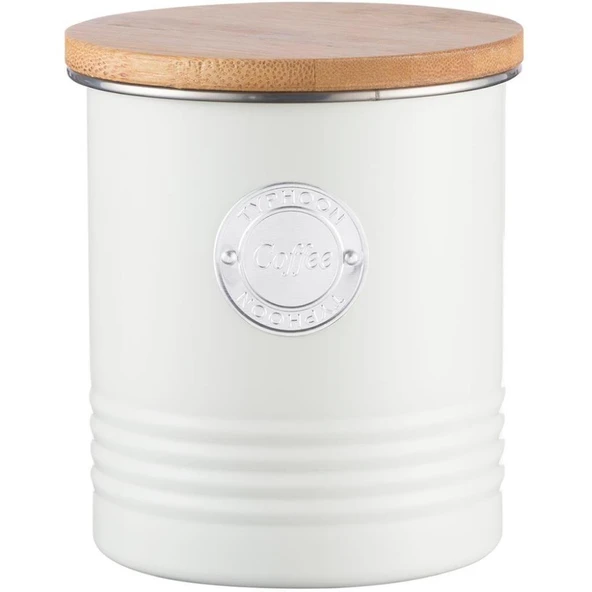 Typhoon 1400975 Living Serisi 1 Litre Kahve Saklama Kabı - Krem