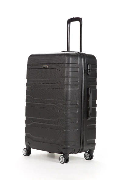 Fossil Unisex Büyük Boy Valiz Siyah 123X - Resim 2