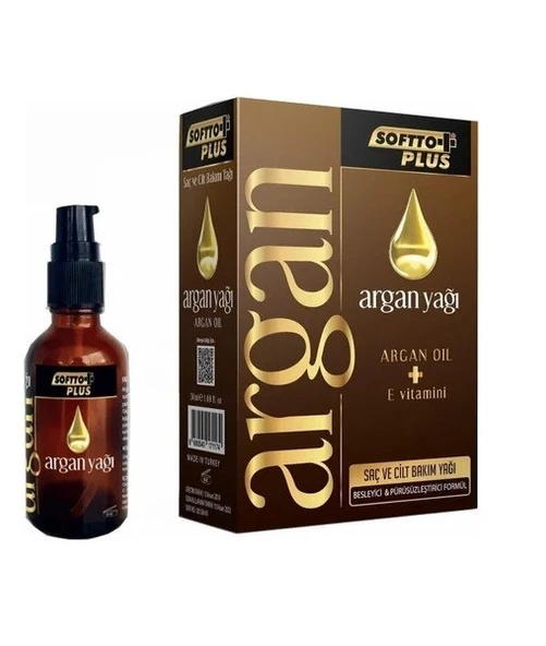 Softto Plus Saç Bakım Serum Keratin Oil 50 Ml