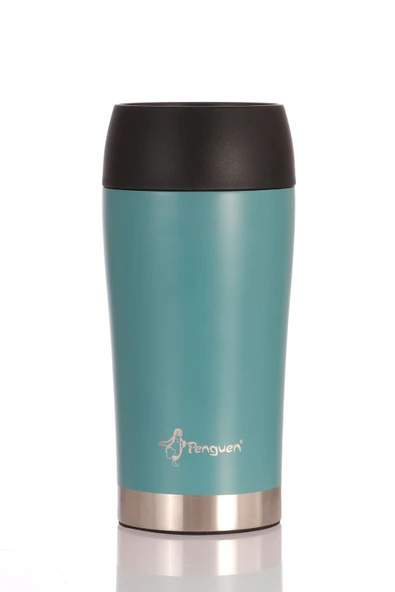 Penguen Mug Termosu - 300 ml | Sızdırmaz, Çift Cidarlı, Vakum Yalıtımlı, Paslanmaz Çelik - 5