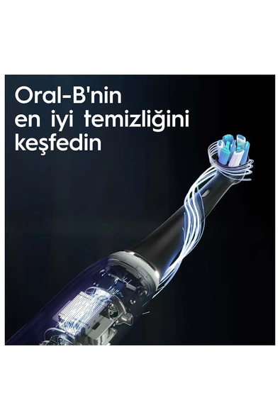 Oral-B iO 10 Stardust Beyaz Şarjlı Diş Fırçası - 4