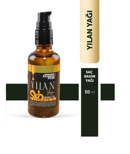 Softto Plus Saç Bakım Serum Yılan Oil 50 Ml