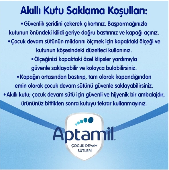Nutrıcıa Aptamil Pronutra 800GR Devam Sütü No:4 (1-2 Yaş) (6 Lı Set) - 12
