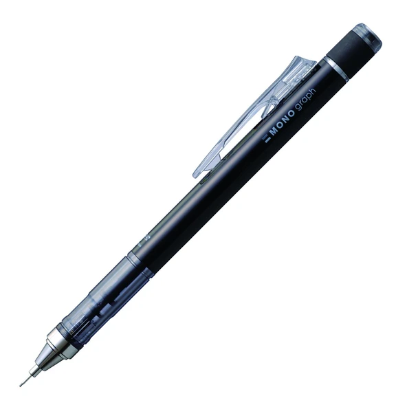 Tombow Mono Graph Mekanik Versatil Uçlu Kalem 0.7 Siyah XCSH-MG11R7
