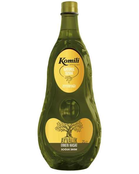Komili Ayvalık Erken Hasat Natürel Sızma Zeytinyağı 2 lt