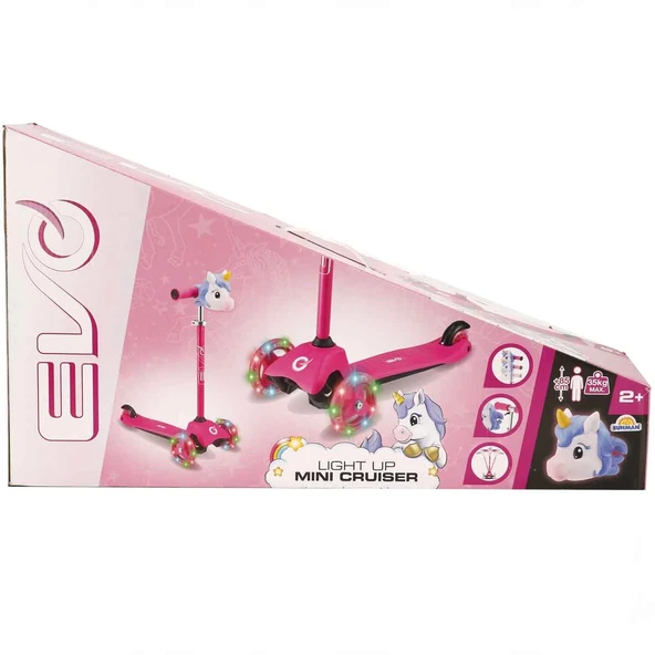 Evo Unicorn 3 Teker Işıklı Mini Scooter - 8