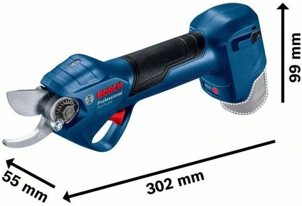 Bosch Pro Pruner Akülü Bahçe Makası (Akü ve Şarj Cihazı Dahil Değildir) - 06019K1020 - 2
