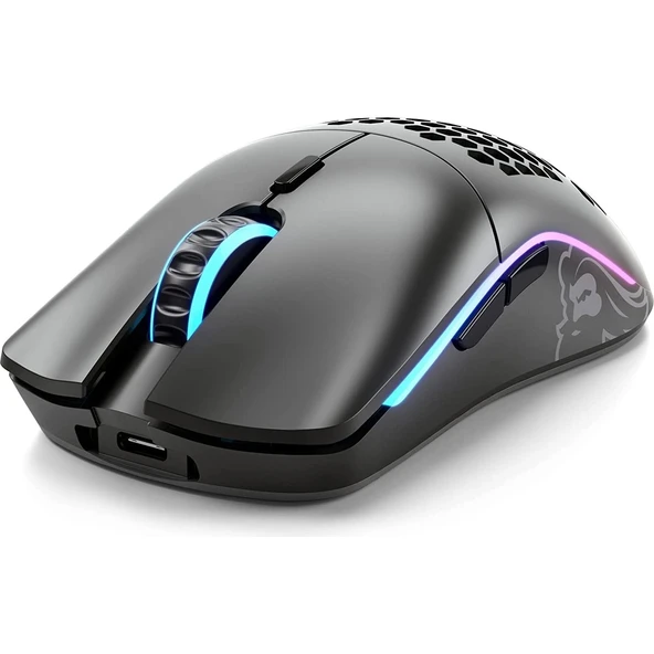 Model O Minus Kablosuz Mat Siyah Orta/küçük El Oyuncu Mouse Glo-Ms-Omw-Mb - 5