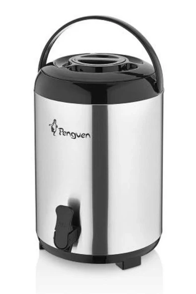 Penguen Metalik 9.5 lt İçi Dışı Çelik İnox Su Termosu 1295C 2016ST0231232285456 Paslanmaz Çelik >550 ml