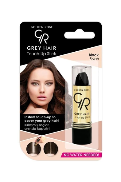 Golden Rose Grey Hair No:01 Black- Saç Beyazlarını Kapatan Stick
